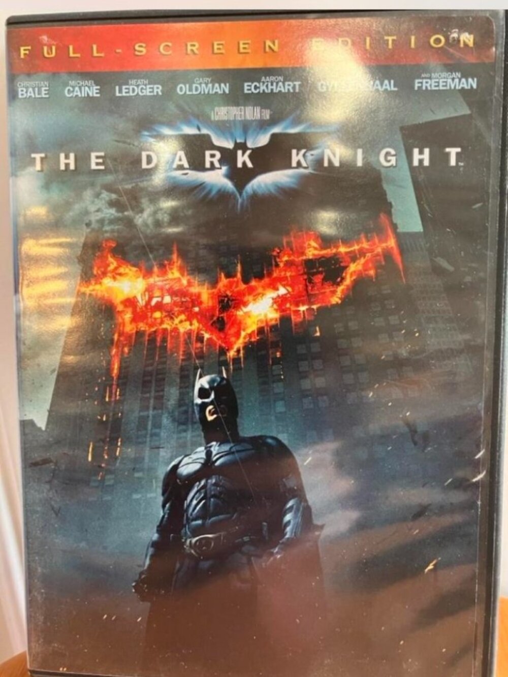The Dark Knight DVD Full screen edition